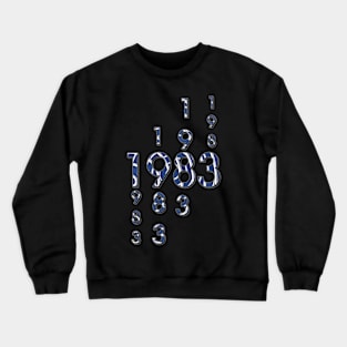 Année de naissance 1983 Crewneck Sweatshirt